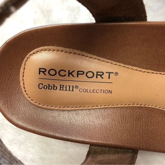 NWOB 𝅺Rockport Cobb Hill Rubey T-Strap Sandals Size 6 - Picture 8 of 9